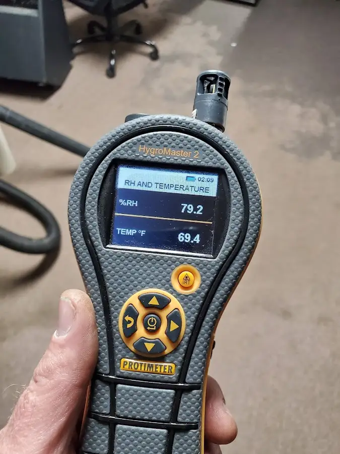 Moisture meter humidity assessment for Fire & Smoke Damage Restoration in Raymond
